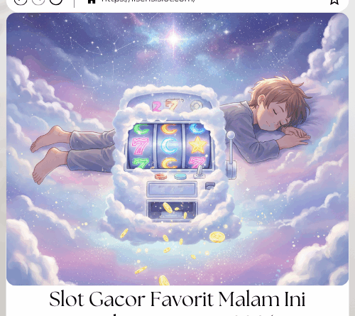 Slot Gacor Favorit Malam Ini Berlisensi Resmi 2025